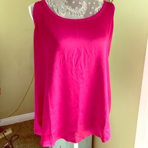 NWT Loft fuchsia tank top